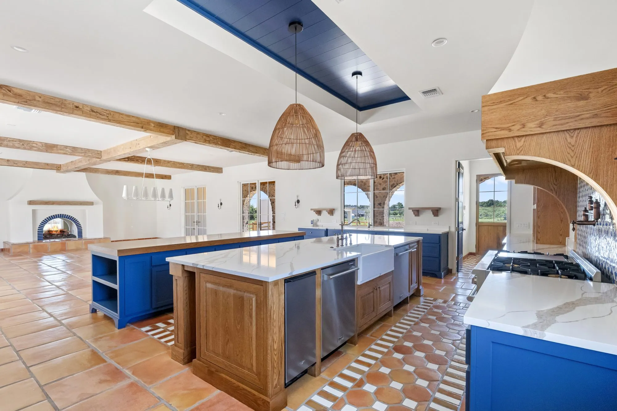 721 Eagles Landing: kitchen with two islands